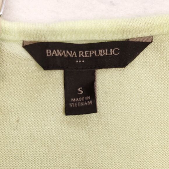 Banana Republic Pullover Casual Tank Top Shirt Womens Size Small S Green - Picture 3 of 7